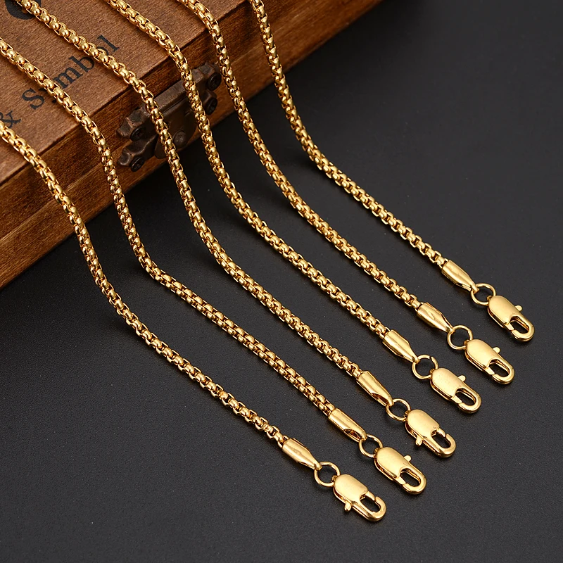 

Bangrui 50cm Ethiopian Necklace Women Gold Color Africa Chain Necklace Jewelry Eritrea Ethiopia Chain Necklaces