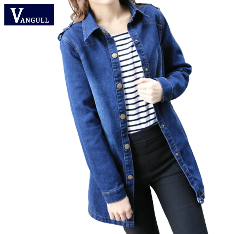 Женские Джинсы Тонкий Джинсовой Куртки Мода 2016 Осень Старинные Весенние Женщины