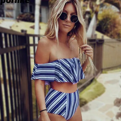 Сексуальный женский купальник с принтом Flora Push Up Bekini Женская одежда для плавания - Цвет: Color 2
