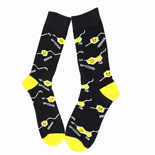 6 New Fashion Corgi Swan Elk Animal Crew Socks Cute Funny Christmas Long Skate Socks For Large Size Men - Цвет: 6