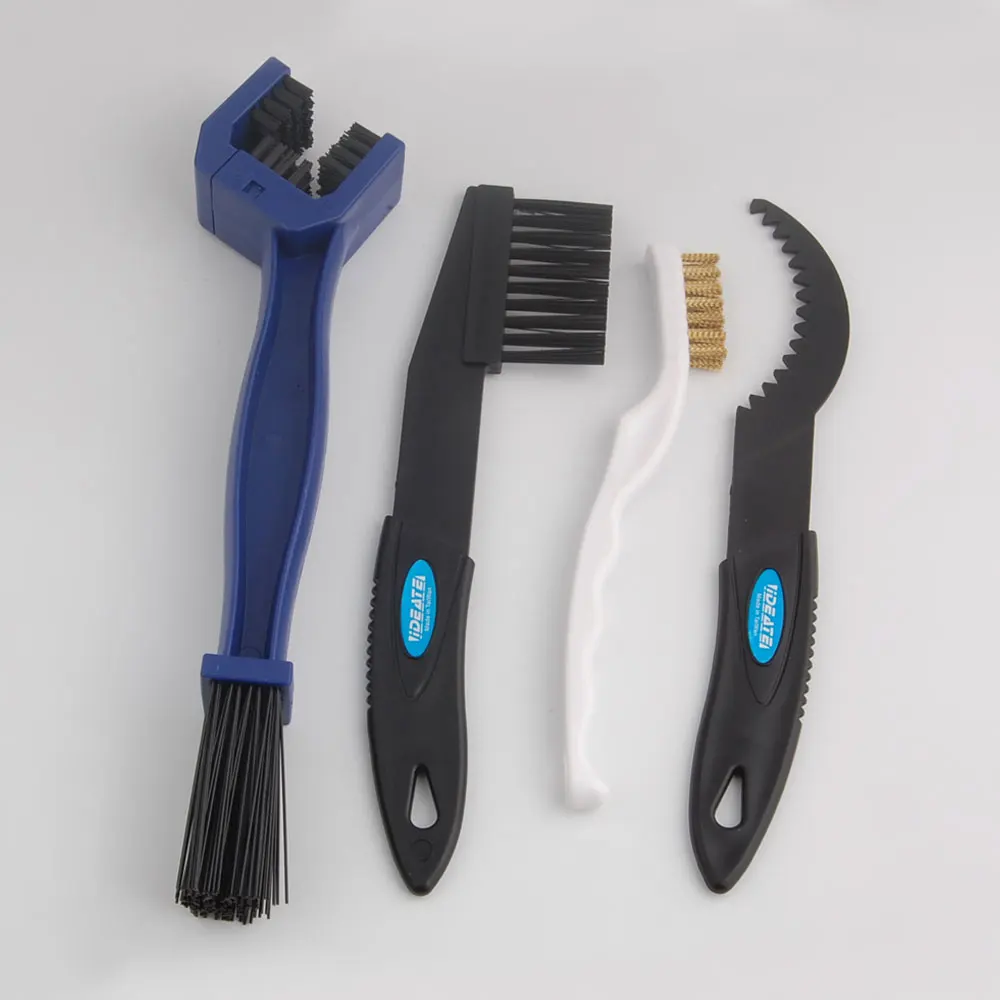 4x Чистящая Щетка цепная Шестерня тормозной инструмент для удаления грязи и