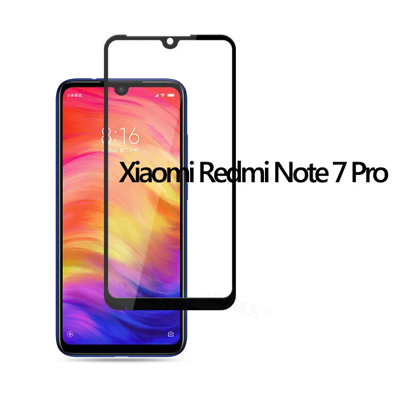 Redmi Note 7 Pro Full Закаленное стекло для Xiaomi Mi 9T стекло для Redmi Note 5 7 Pro стекло Xiaomi mi A2 8 Lite 9 SE Pocophone F1 стекло на сяоми ми 9т редми ноут 7 про стекло Покофон Ф1 ксиоми ми 9т стекло - Цвет: Redmi Note 7 Pro