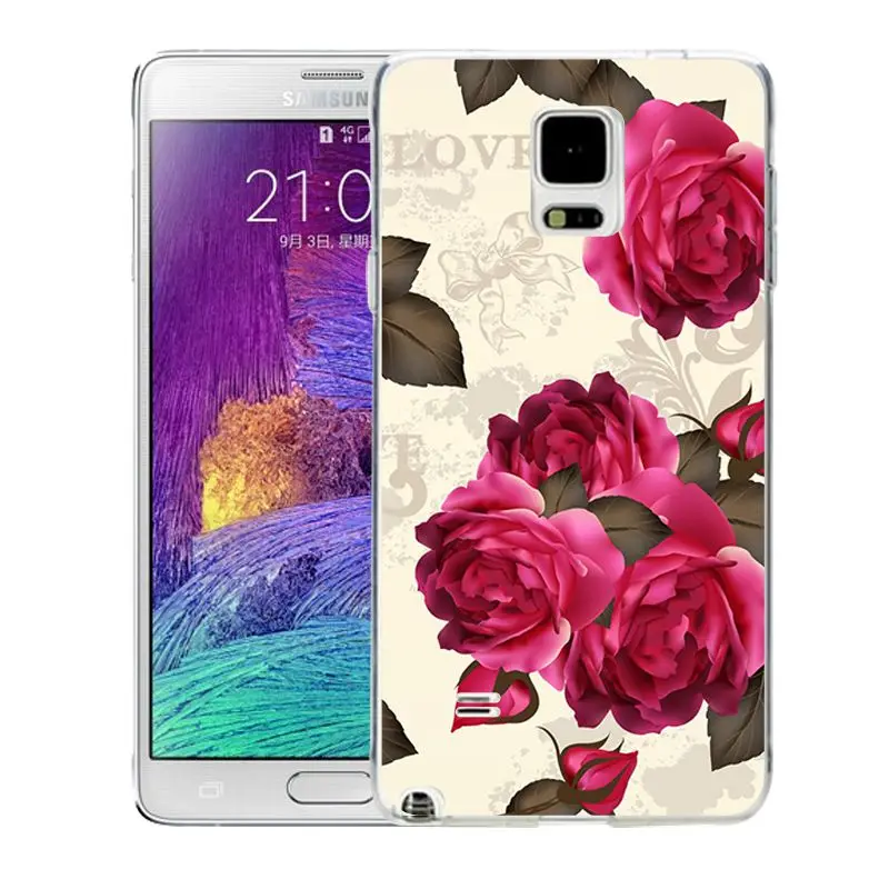 Qmswei мягкий чехол для телефона из ТПУ samsung S8 s6 s7 edge s4 s5 s3 C5 C9 note3 note4 note5 ясно цветка