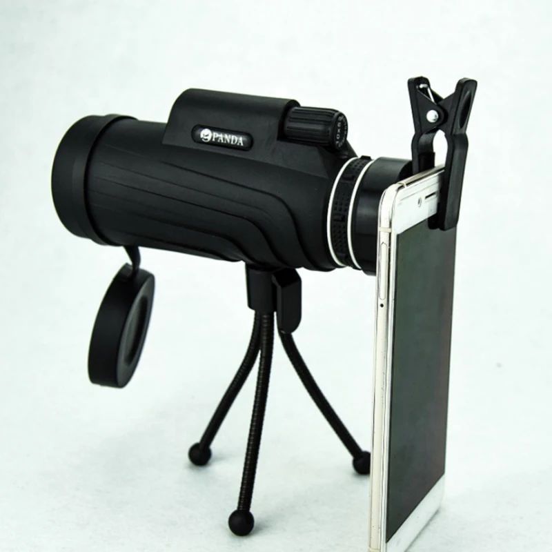 Portable Telescope 10X52 HD Mobile Phone Photography Monocular Low Light Level Night Vision For Hunting | Инструменты