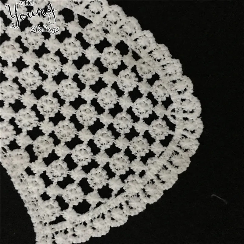 Женский кружевной воротник белая аппликация с вышивкой на воротнике украшение