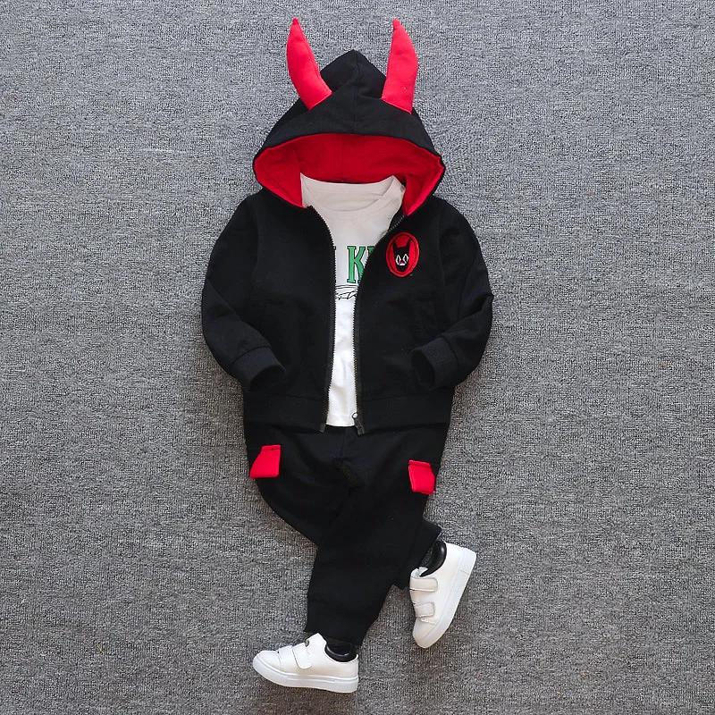 Новые товары детская одежда костюм хлопковые для мальчиков комплекты из трех