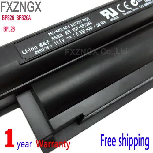 10 8 V 44Wh Новый VGP BPS26A ноутбук Батарея для SONY VPC EG VPCEG11 VPCEG16FM/L VPCEG2D BPL26 серии|Комплекты