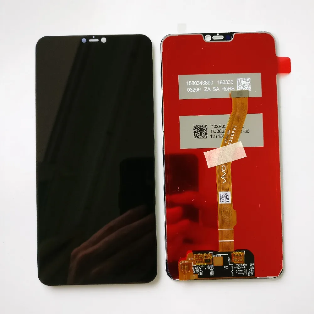 100% тестирование Белый/Черный 6 3 дюймов для BBK Vivo Y85 ЖК дисплей Дисплей + кодирующий