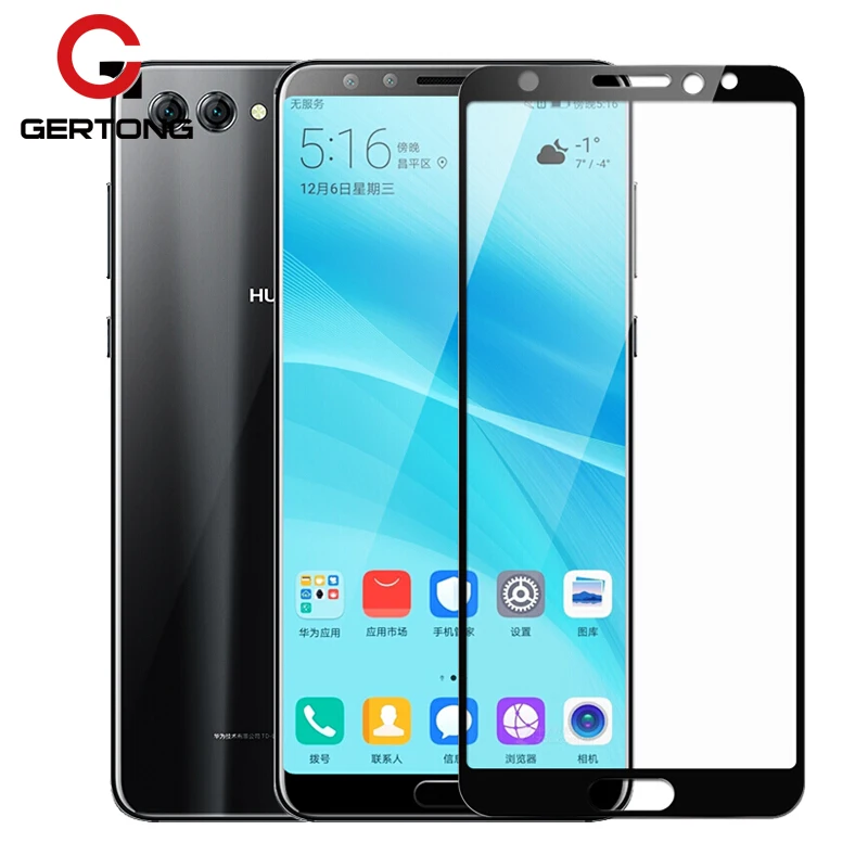 Закаленное стекло с полным покрытием для Huawei Nova 3 3i P8 P9 Lite 2017 P20 P10 Mate 10 Pro Honor 7X
