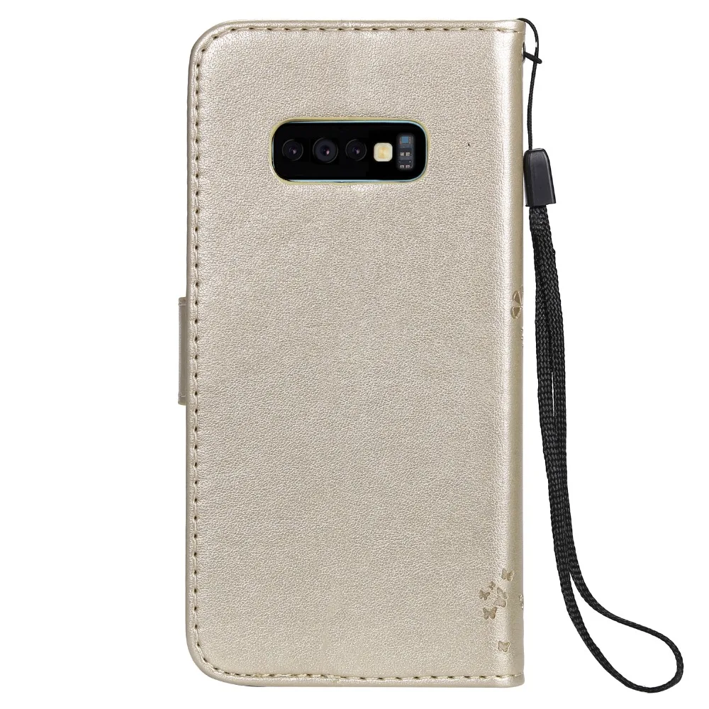 Флип Чехол Для samsung Galaxy S10 S8 S9 S6 S7 край S3 S4 S5 J1 J3 J5 J7 A5 A3 J4 J6 A6 A7 A8 A9 из искусственной кожи чехол-портмоне