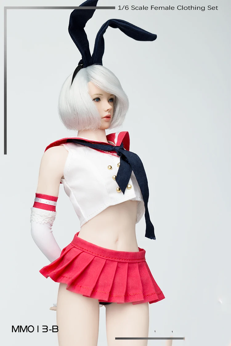 MM013 Косплей 4 цвета 1/6 пикантные женской фигуры одежда двухмерный матроска с