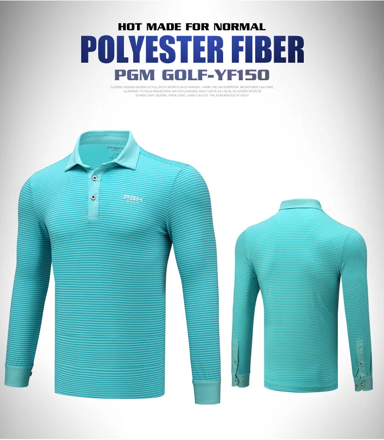 Новинка 2018 мужские костюмы для гольфа Длинные уличные дышащие полосатые