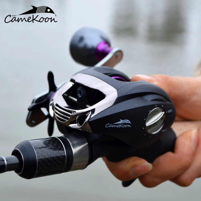CAMEKOON VIKING Рыболовная катушка 6 кг макс. нагрузка 12 + 1 подшипник 3: гладкая
