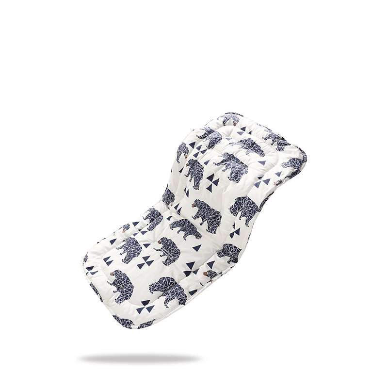 1 Baby Stroller Cover Seat Cushion For yoyo yuyu yoya Cotton Diaper Pad Seat Pram Mat for Newborn Pushchair Strollers Accessories - Цвет: 1