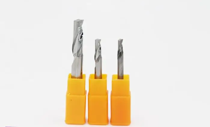 5 шт. высококачественные концевые сверла с одной канавкой DJTOL 5*5*15 мм режущие для