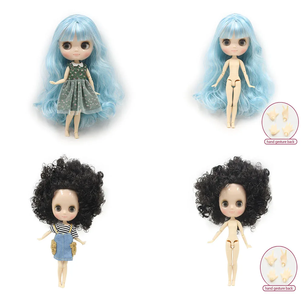 Срединная Блит Кукла Совместное тела с рукой жест 1/8 BJD 20 см модные куклы завод телесного цвета специальный подарок детям