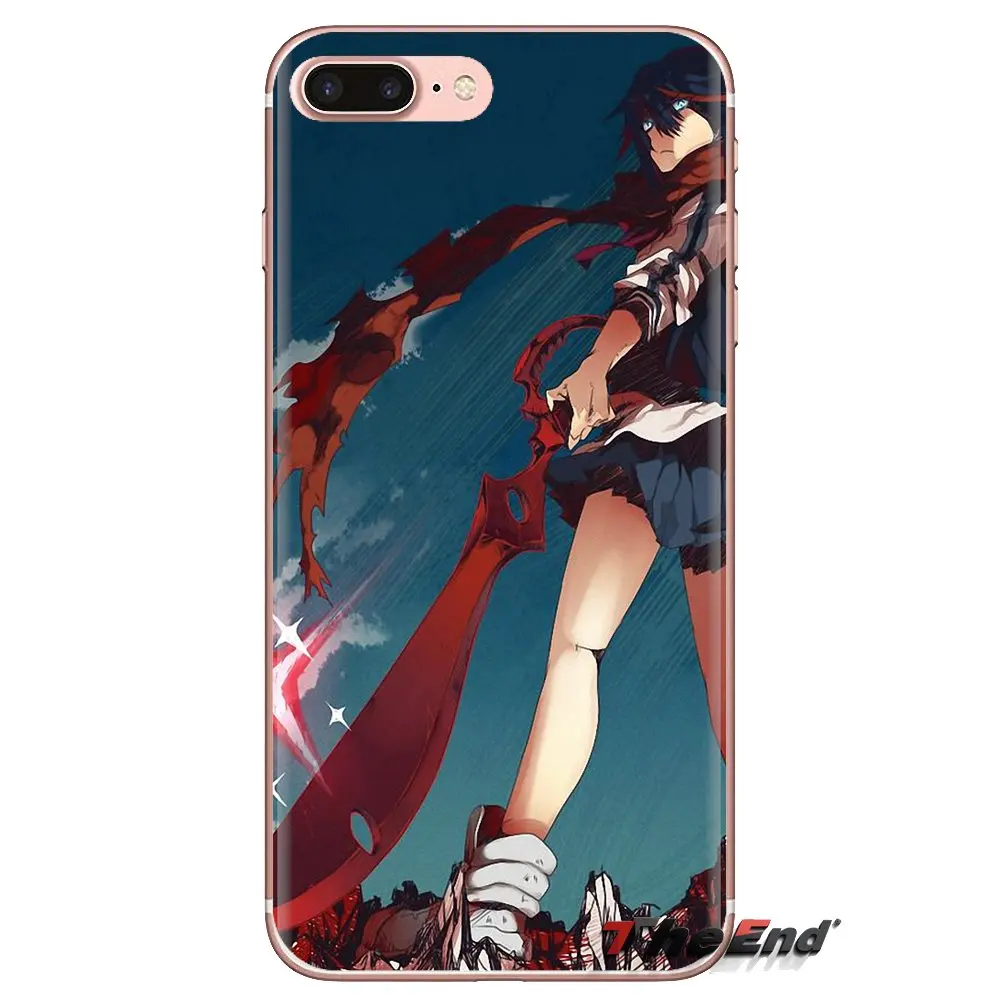KILL la Ryuko Matoi Anime For Samsung Galaxy S3 S4 S5 Mini S6 S7 Edge S8 S9 S10 Plus Note 3 4 5 8 9 Transparent TPU Housing |