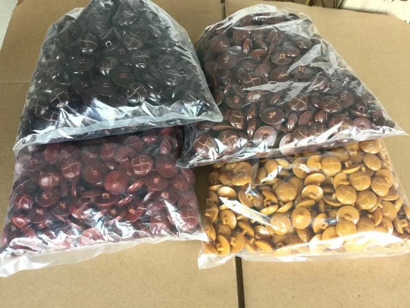 (450 шт./лот) пластиковые пуговицы в традиционном стиле для изголовья кровати