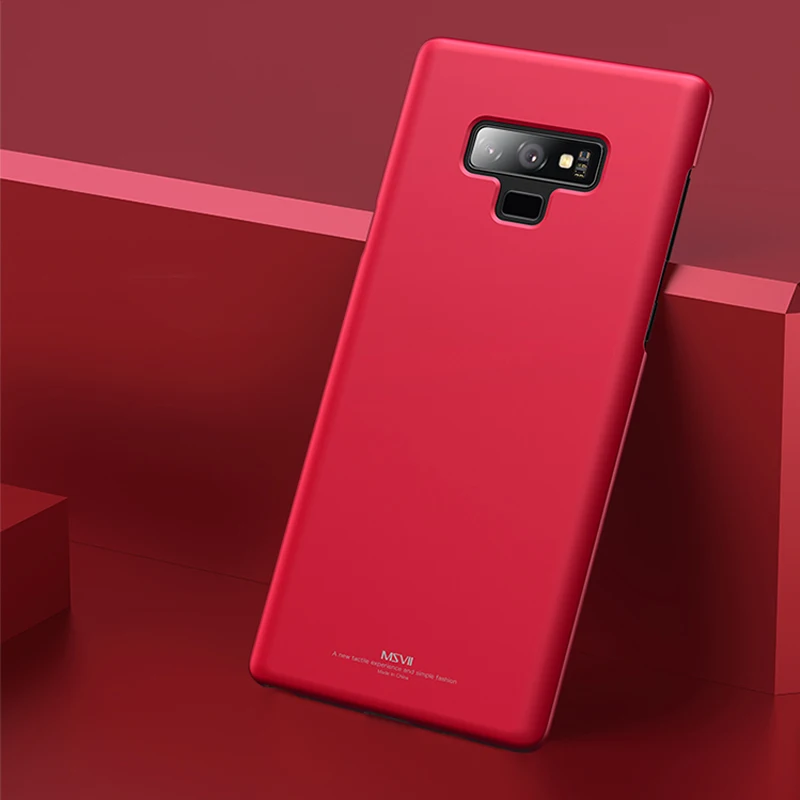 Оригинальный чехол MSVII для телефона Samsung Galaxy Note 9 оболочка чехлы задняя крышка