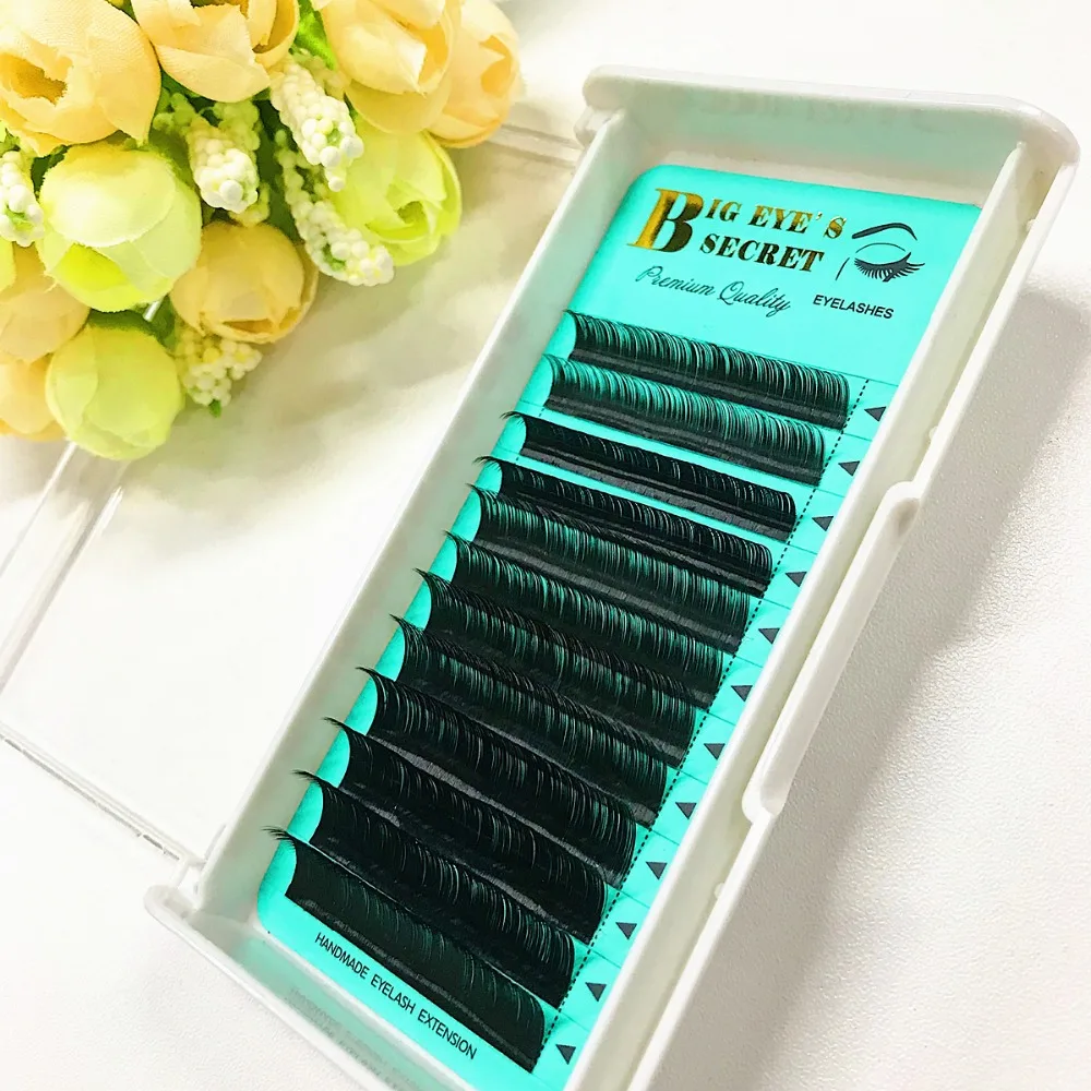 Накладные ресницы из мягкой норки индивидуальные разные объемы все размеры C