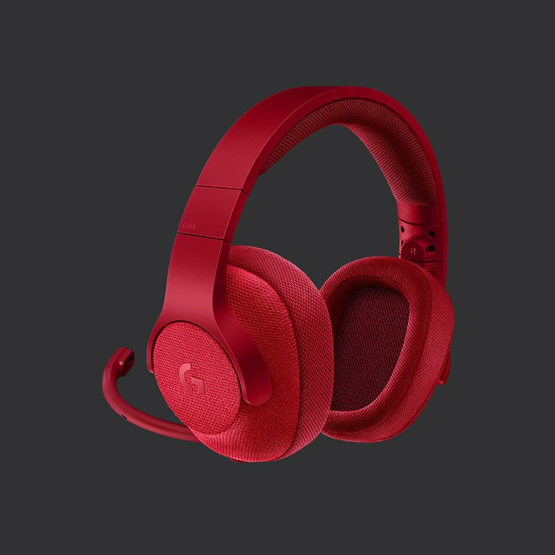 Logitech оригинальный G433 игровая гарнитура 7 1 объемный для всех Gamer 3 цвета совместим