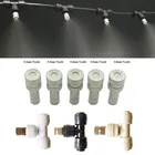 Насадки для полива сада низкого давления 0,2-0,6 мм, 50 шт., 6,35 мм 3-Соединительные головки мм