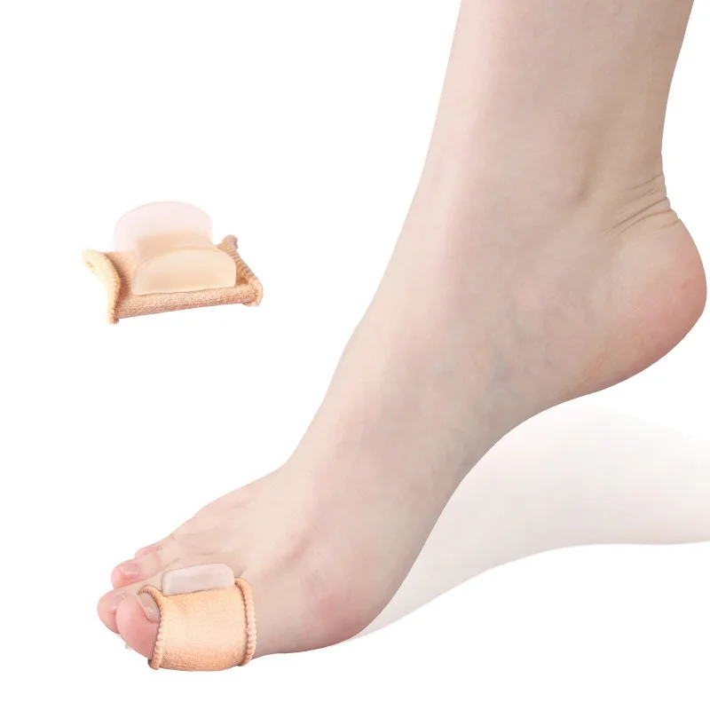 

1Pair New Silicone Bandage Foot Care Hallux Valgus Pedicure Gel Bunion Protector Toe Separators Straightener Correctors Orthotic