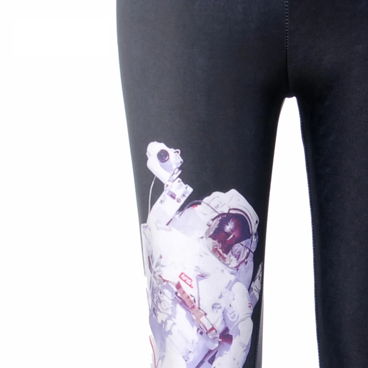 

Free shipping galaxy digital printing spacemen leggings high elastic women Pants Free SHipping