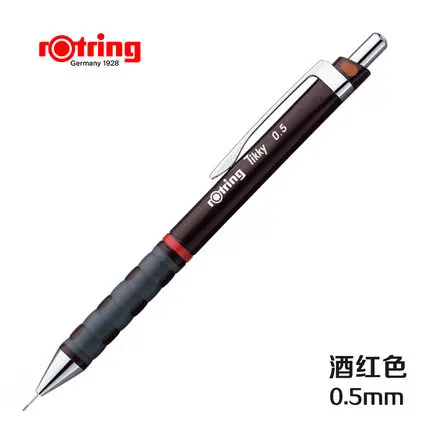 Немецкий механический карандаш rotring tikky 0,35& 0,5& 0,7& 1,0 студенческий карандаш для рисования Tikky 1 шт./лот - Цвет: as picture 1pcs