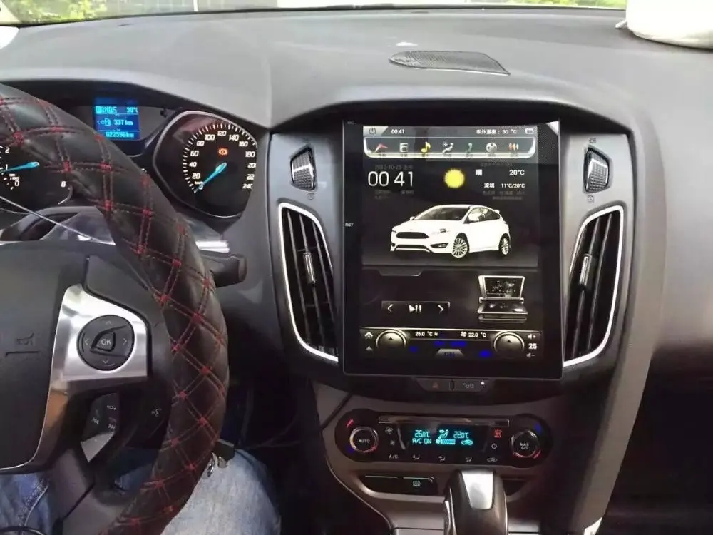 Автомобильная аудиосистема 10 4 дюйма Android 6 0 2 Гб ОЗУ 16 ПЗУ для Ford Focus 2012 2013 2014 2015
