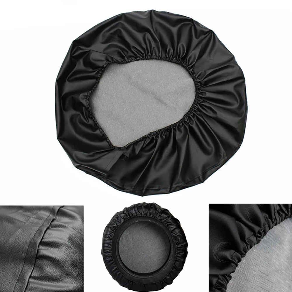 Кожаный чехол из ПВХ для запасных шин защитный Jeep Hummer Land Rover Ford Ecosport Skoda Yeti 14 15 16 17