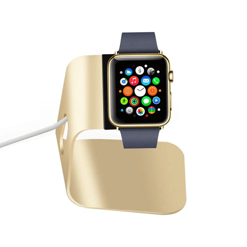 Металлический Алюминиевый Держатель зарядного устройства для Apple Watch i 4 3 2 1