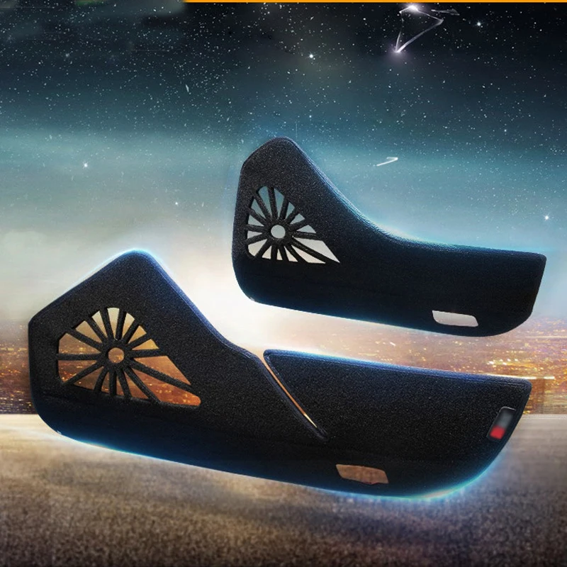 

4 шт ткань защитные коврики анти-удар декоративные колодки для Hyundai IX45 2013-2015