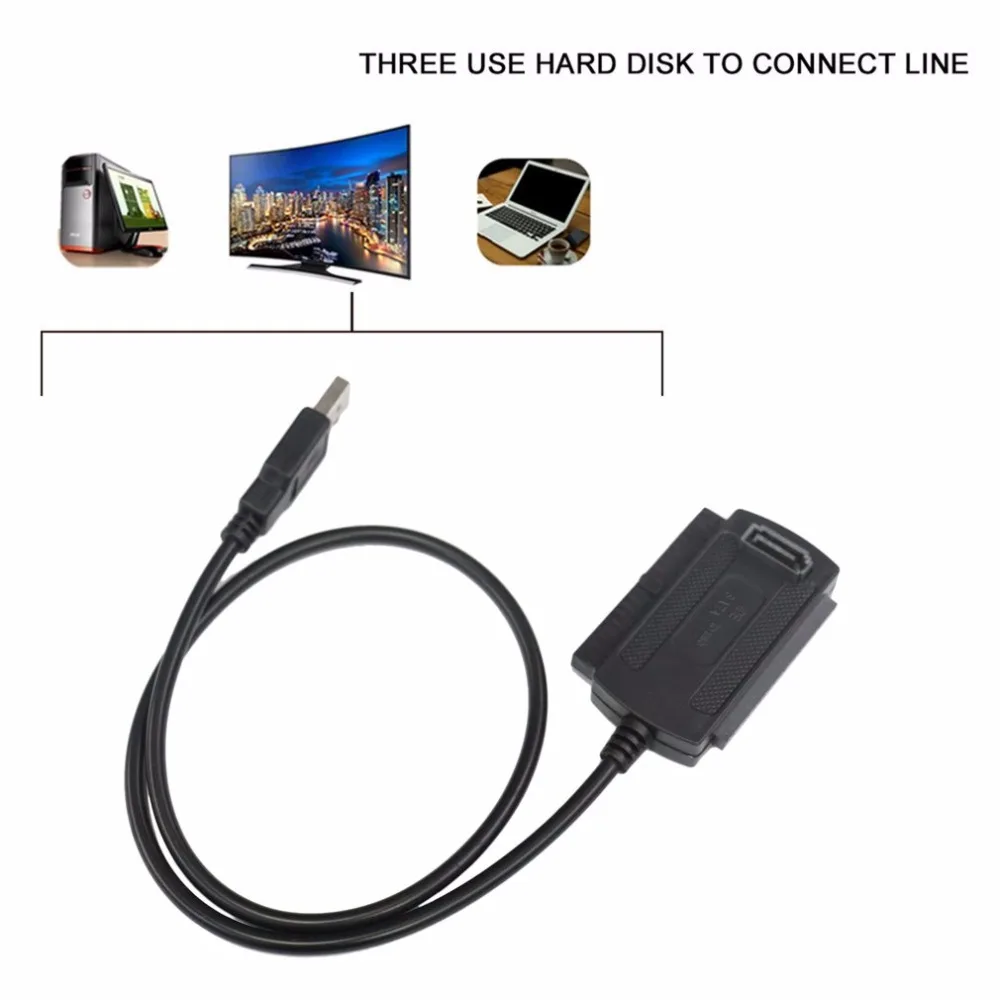 USB 2 0 для IDE SATA S-ATA 5 3 HD HDD жесткий диск адаптер конвертер ЕС Plug |