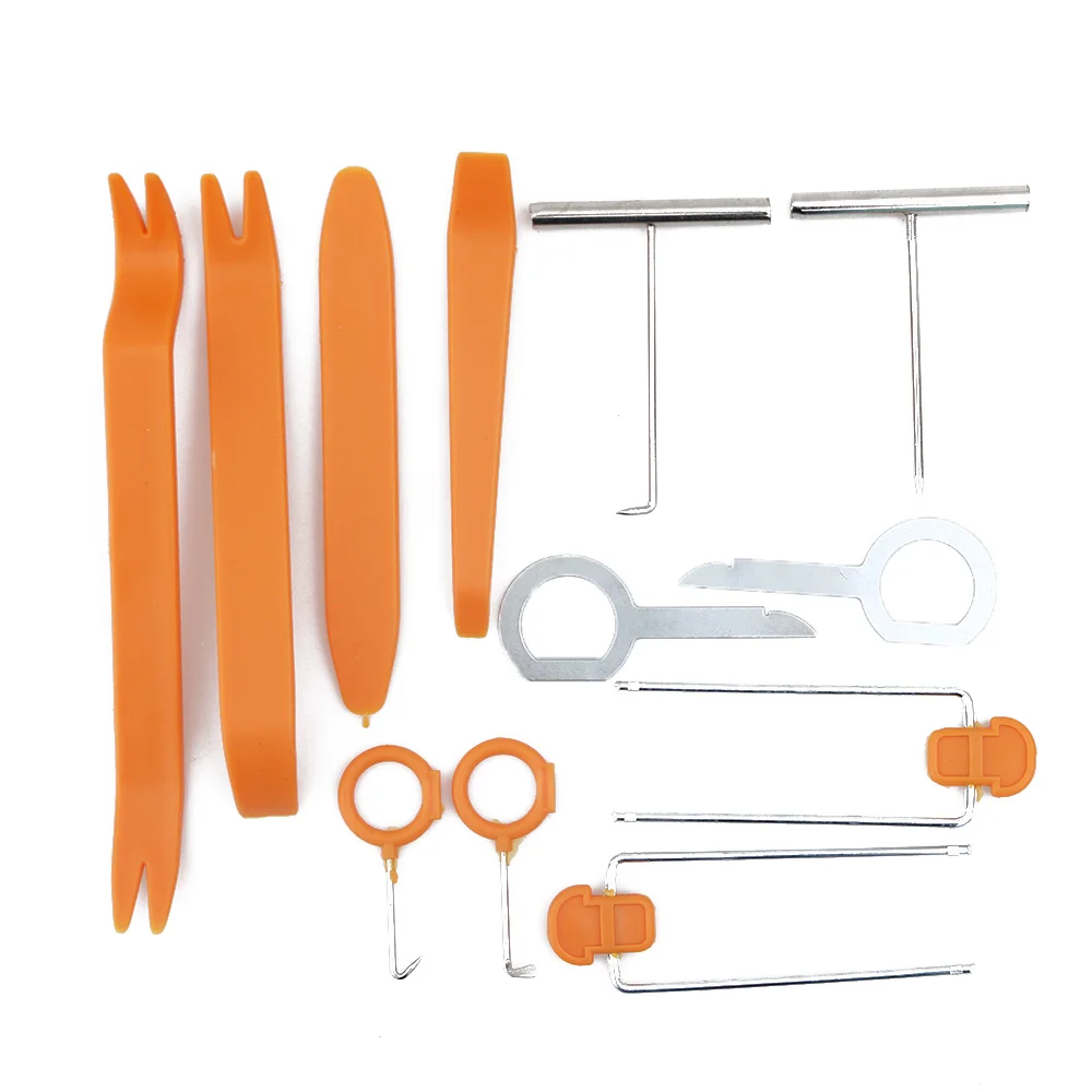 4/12 шт. Автомобильный радиоприемник инструменты для удаления внутренней панели