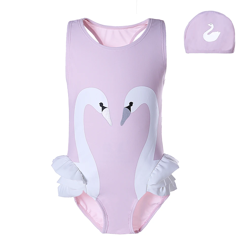 Pettigirl/розовый купальный костюм для маленьких девочек в пляжном стиле с принтом