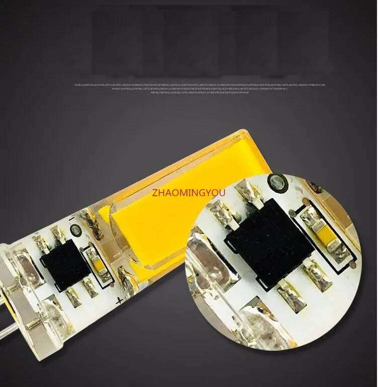 Светодиодный COB 10 Вт GY6.35 G8 110V 220V затемнения светодиодный GY6.35 110V Светодиодный G8 220V cob2508 затемнения светодиодный g6.35 220v cob2508 с украшением в виде кристаллов светильник