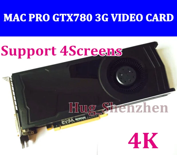 Free ship via EMS/DHL Nvidia GTX 780 3GB gtx780 Mac Pro compatible - 4K support stronger than GTX680 VIDEO CARD Graphic card | Компьютеры