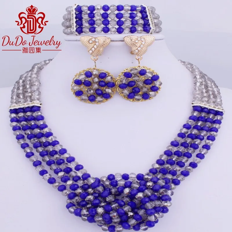 Комплект из колье и серёг в африканском стиле|nigerian beads jewelry set|fashion necklace setjewelry sets for