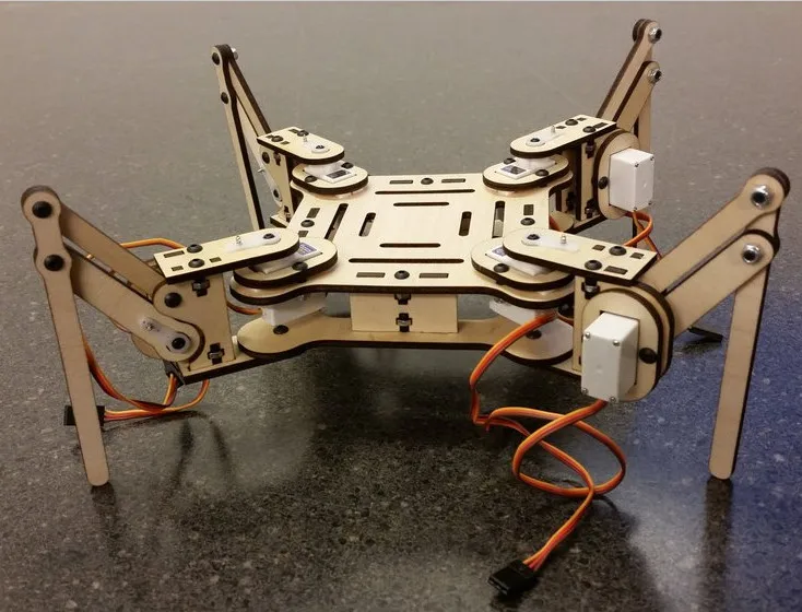 Деревянная тарелка SWMAKER DIY mePed Quad ped Robot Kit 3 мм | Инструменты