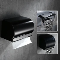 bathroom paper holder aluminum black bathroom paper roll holder brief tissue holder box rack toilet paper holder tissue boxes
