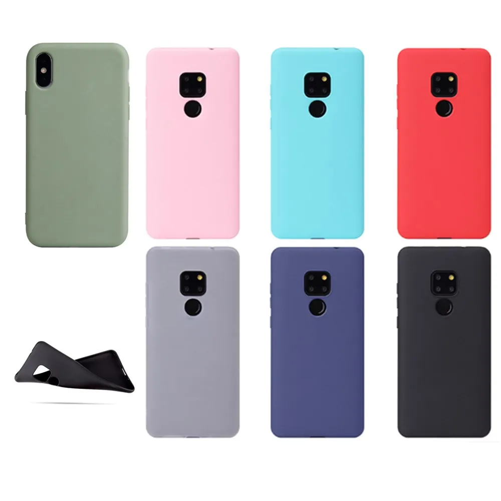 Для huawei P30 чехол тонкий силиконовый защитный Роскошный для P20 Lite Pro Honor 10 Y5 Y6 2018 Y7 Y9 P