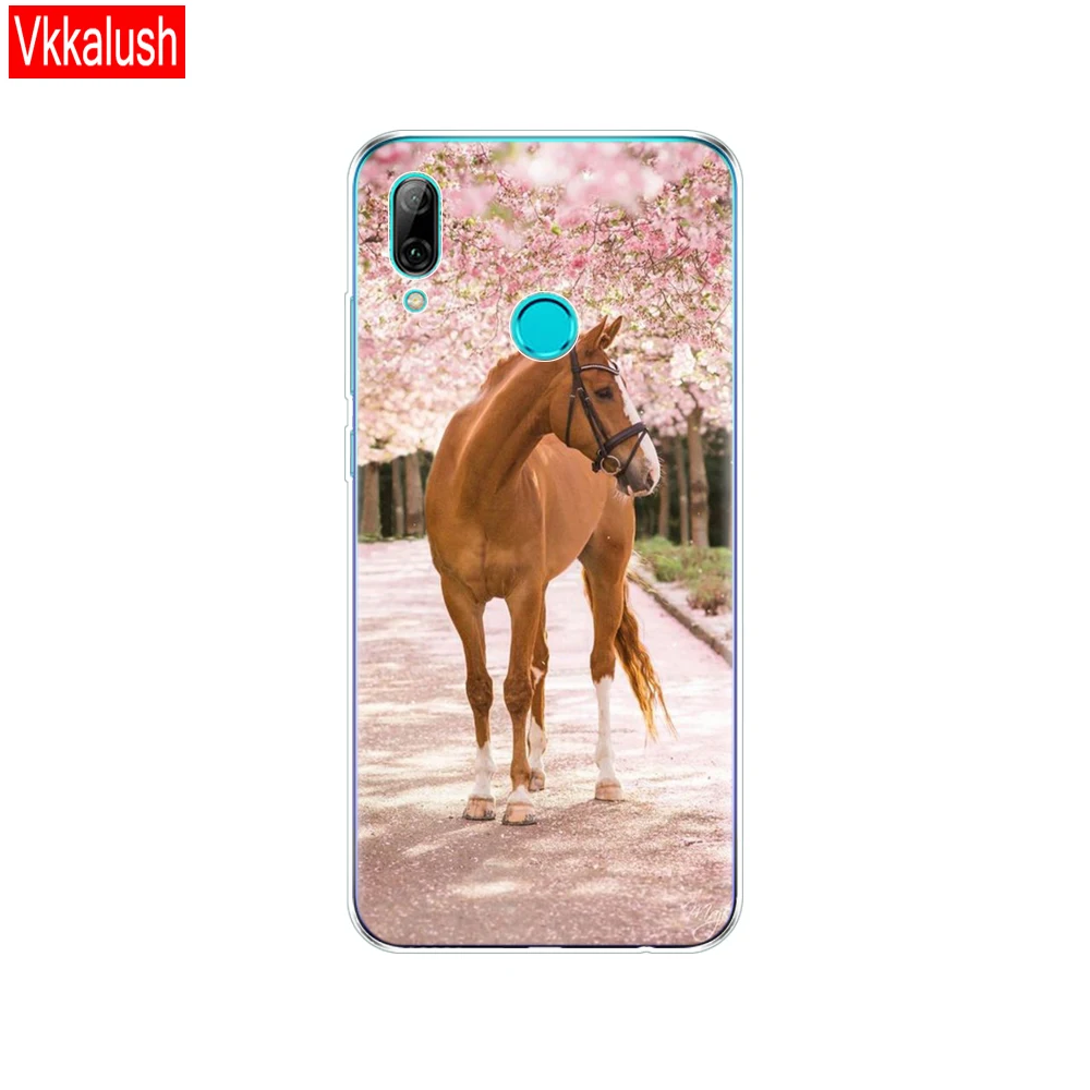 80012 Чехлы для Huawei P Smart, силиконовая Мягкая задняя крышка из ТПУ для Huawei P Smart Plus, чехол для Huawei P Smart Z, бампер - Цвет: 80012
