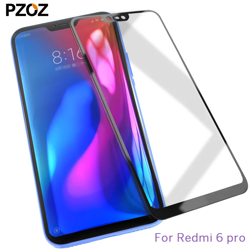 PZOZ xiaomi mi a2 lite Защитное стекло для экрана полное покрытие Закаленное пленка xao xio xiam