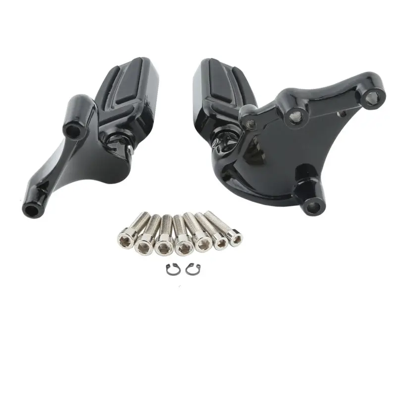 Пара подножек для ног с крепежными кронштейнами Harley Sportster 1200 883 два