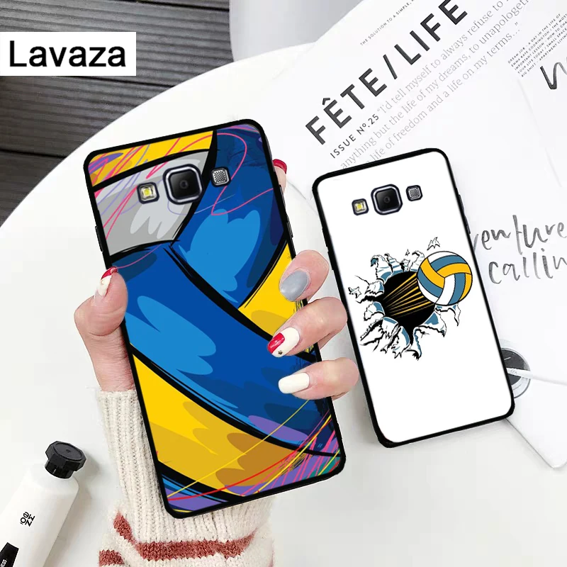 Я люблю волейбол печать силиконовый чехол для Samsung A2 Core A3 A5 A6 плюс A7 A8 A9 A10 A30 A50 A60 A70