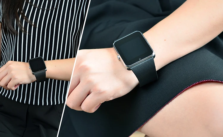 Фабрика GT08 Смарт часы с шагомером камера sim карта вызов Smartwatch для Android телефона