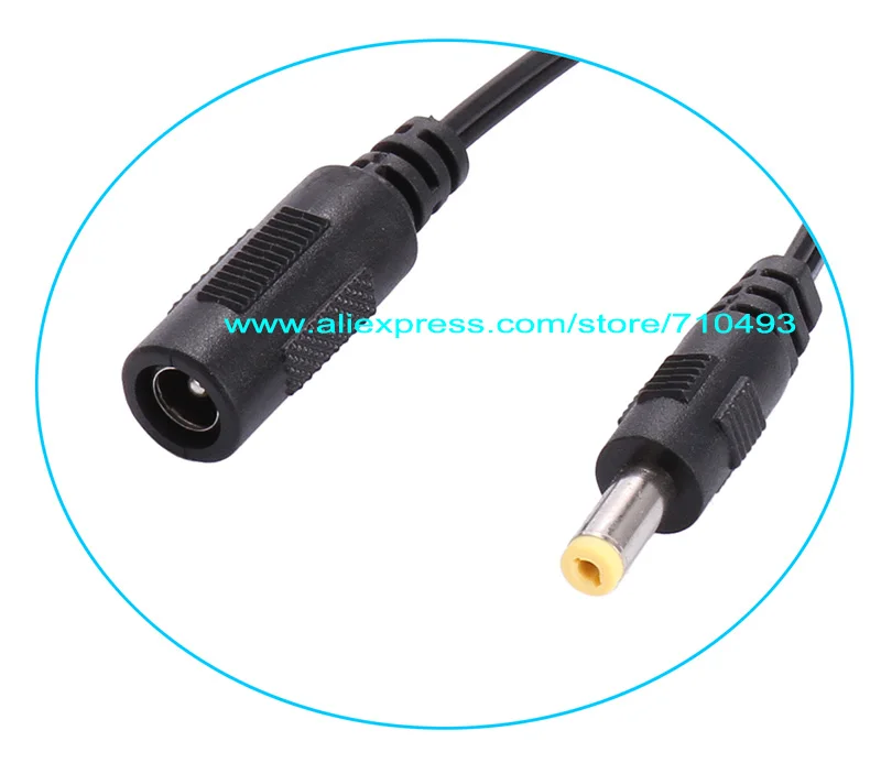 1 шт. высококачественный медный кабель постоянного тока гнездовой разъем 5 5*2 мм