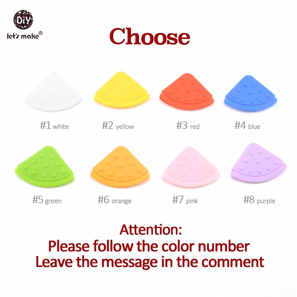 Let's Make Baby Corner Pendant Teether Bibs 50pc Safe And BPA Free Solid Color Stretchy | Мать и ребенок