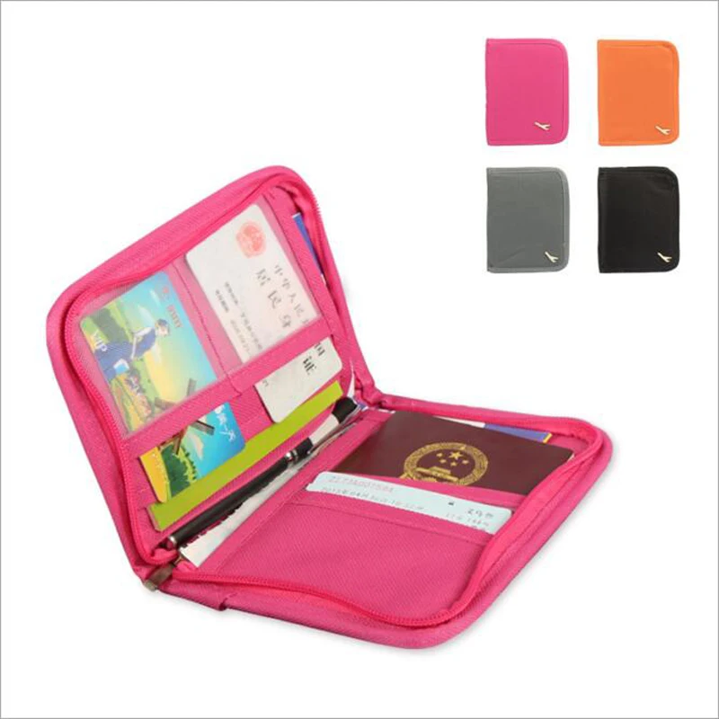 Женский короткий дорожный многофункциональный держатель для удостоверения